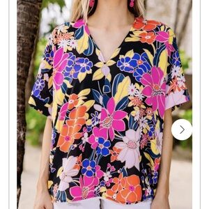Jodifl Floral Boxy Blouse